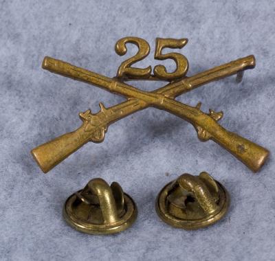 WWII 25th Infantry Regiment Officer's Pin