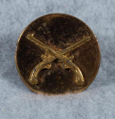 WWII MP Military Police Collar Disc