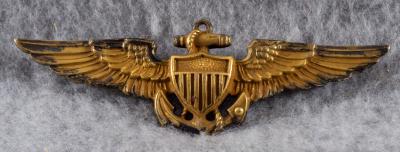 WWII USN Navy Pilot Wing H&H