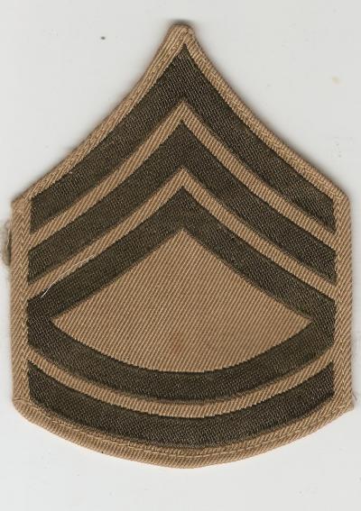 WWII USMC Gunnery Sergeant Rank Patch