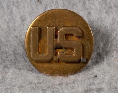 Collar Disk US Enlisted Screwback