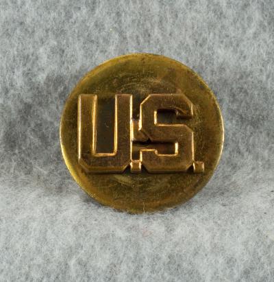 Collar Disk US Enlisted Screwback