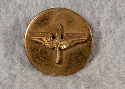 WWII AAF Collar Disc Pin-Back Variant