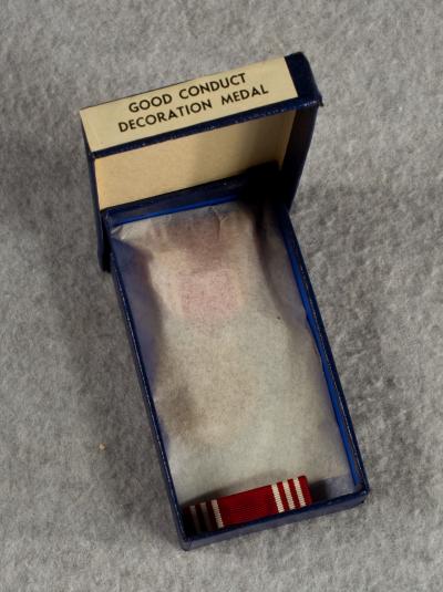 WWII Good Conduct Medal Boxed