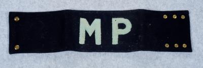 WWII US Army British Made MP Armband Brassard 