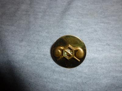 WWII Chemical Corps Collar Disc