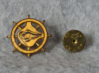 WWII Transportation Officer Collar Insignia 