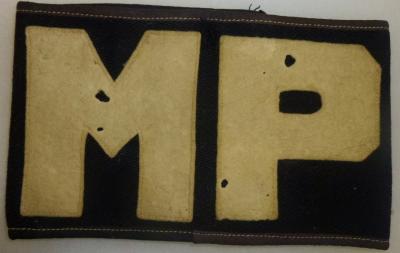 WWII US Army MP Armband Brassard