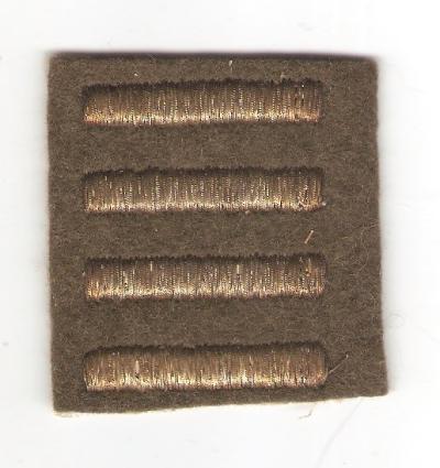 WWII Overseas Service Stripes Bullion