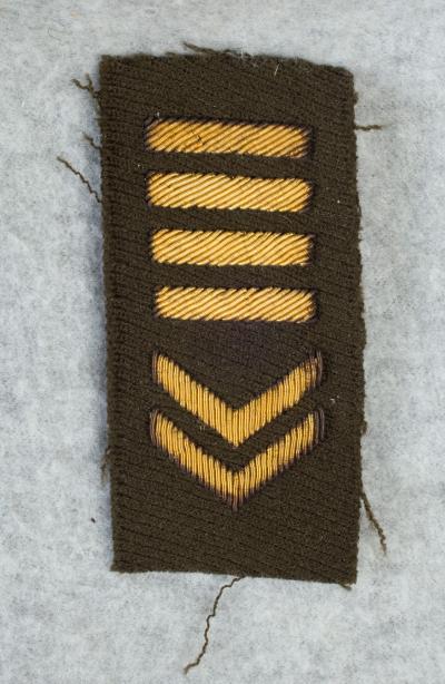 WWII Overseas Service Stripes Bullion WWI Veteran