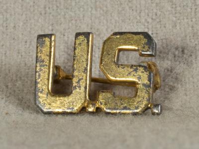 WWII US Officer Insignia Sterling