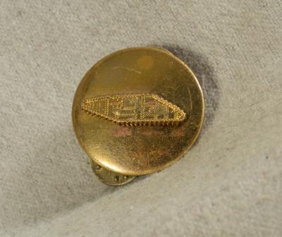 WWII Armored Tank Crew Collar Disk Enlisted