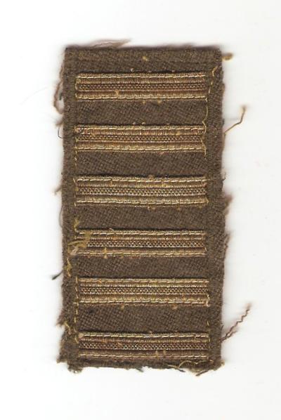 WWII Overseas Service Stripes Theater Made Bullion