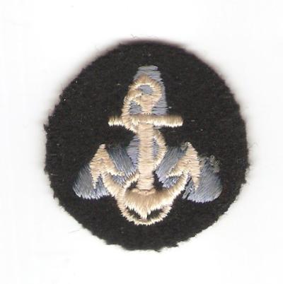 WWII USN Navy WAVE Collar Insignia Patch