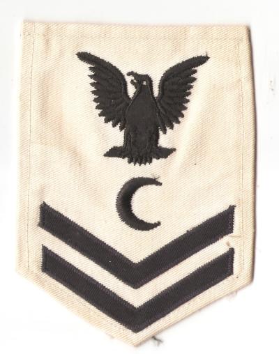 WWII USN Baker Cook PO2 Rate Patch