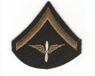 WWII Army Air Corps AAF PFC Private Chevron