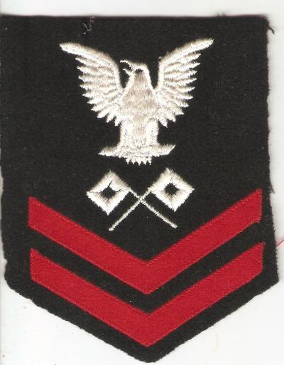 WWII USN 2nd Class Petty Officer Signalman Rate