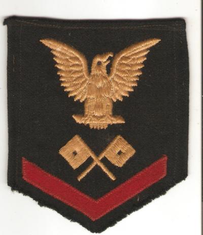WWII USN 3rd Class Petty Officer Signalman Rate