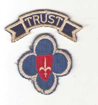 Trieste 88th Infantry Division Patch & Trust Tab