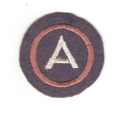 WWI era 3rd Army Patch Felt