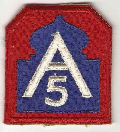 WWII Patch 5th Army