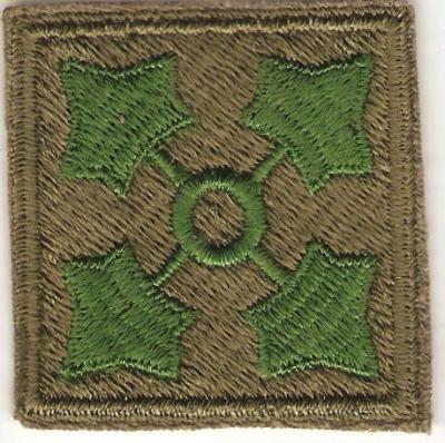 WWII Patch 4th Infantry Division