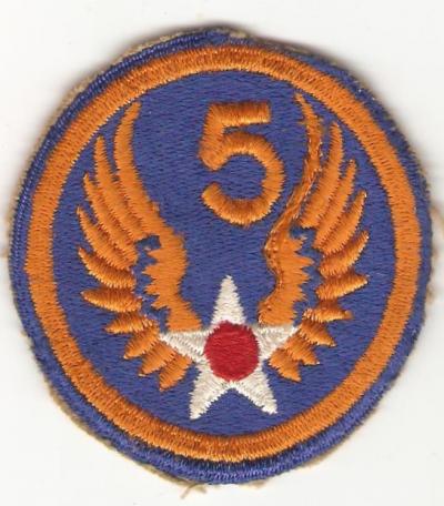 WWII 15th USAAF Error Patch