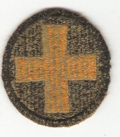 WWII 33rd Division Green Back Patch