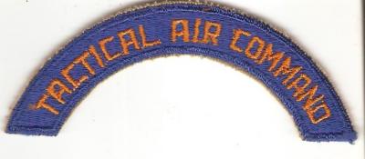 WWII Tactical Air Command Rocker Patch