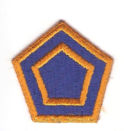 WWII 55th Infantry Division Patch Ghost