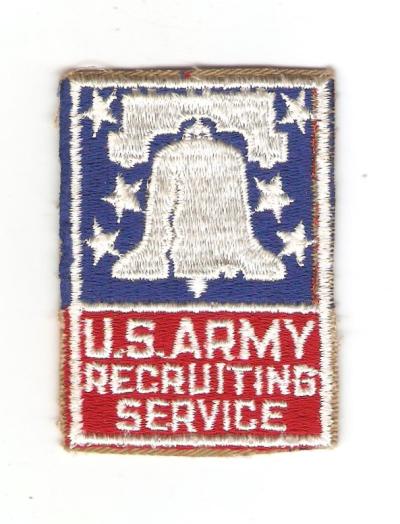 WWII US Army Recruiting Service Patch