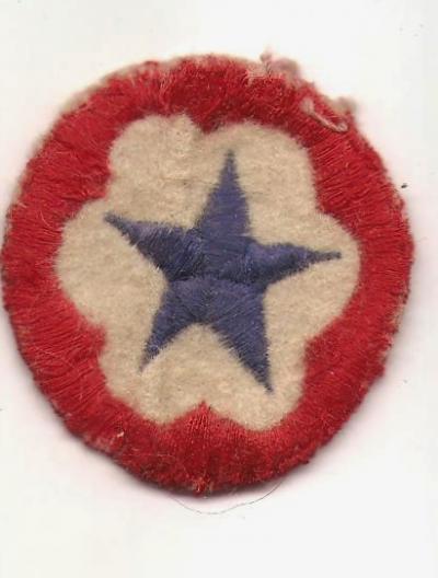WWII Army Service Forces Patch Variant