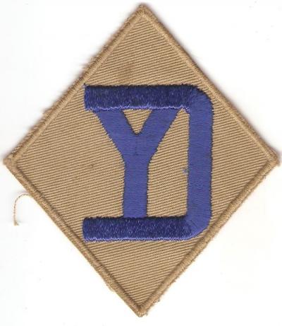 WWII 26th Yankee Infantry Division Patch Variant 