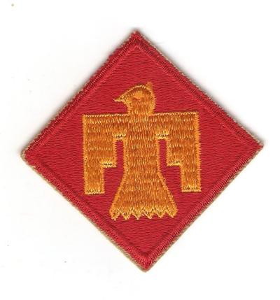 WWII 45th Infantry Division Patch