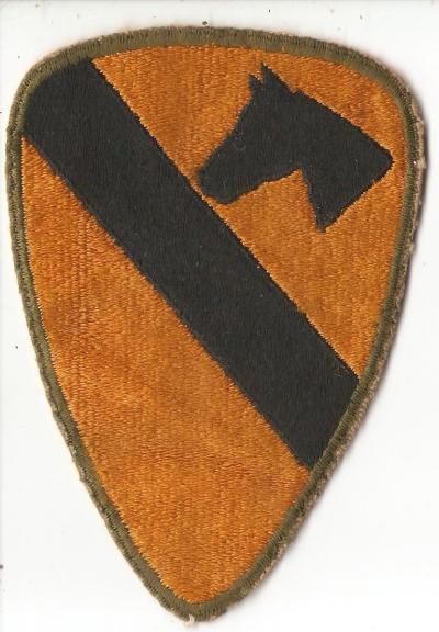 WWII Patch 1st Cavalry Division