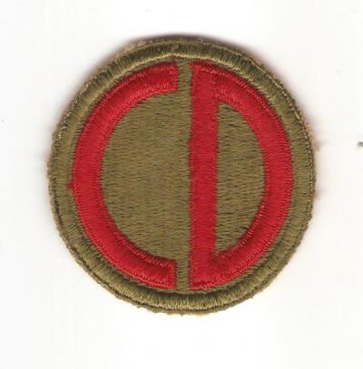 WWII 85th Division Patch