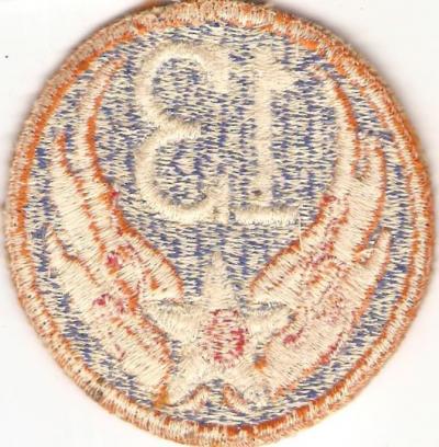 WWII 13th USAAF Patch