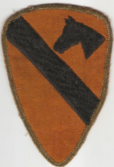 WWII Patch 1st Cavalry Division