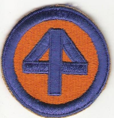 WWII Patch 44th Infantry Division