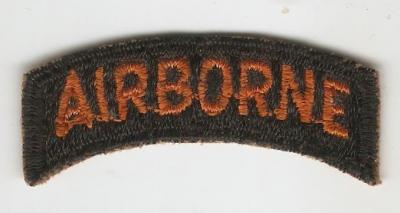 WWII Patch Airborne Tab