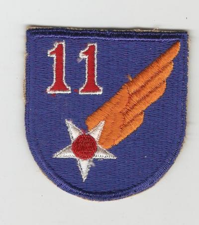 WWII 11th USAAF Patch