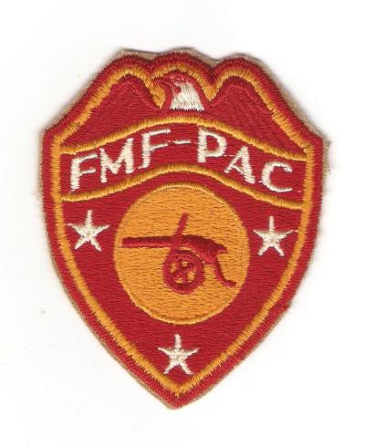 WWII Marine Corps FMF PAC Artillery