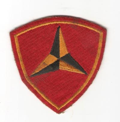 WWII USMC 3rd Marine Division Patch