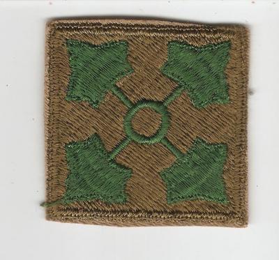 WWII Patch 4th Infantry Division