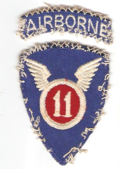 WWII 11th Airborne Division Patch