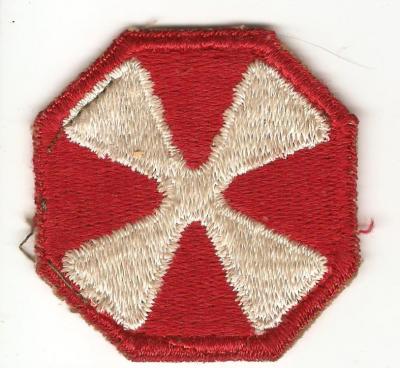 WWII 8th Army Patch