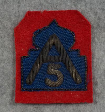 WWII 5th Army Theater Made Patch