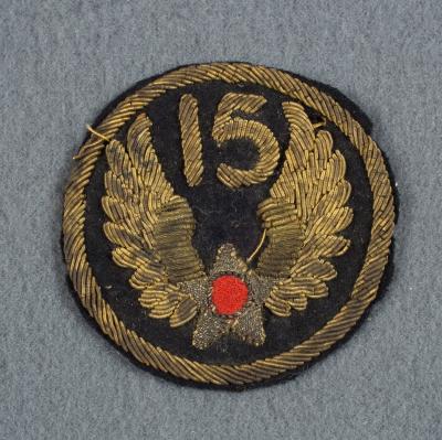 WWII Patch 15th USAAF Theater Made Air Force