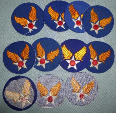 WWII Felt AAF Patch