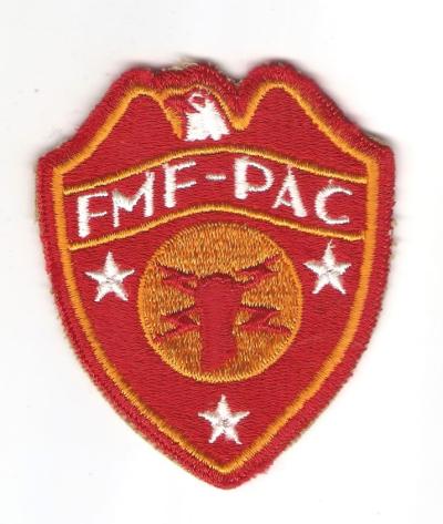 WWII USMC FMF PAC HQ Patch